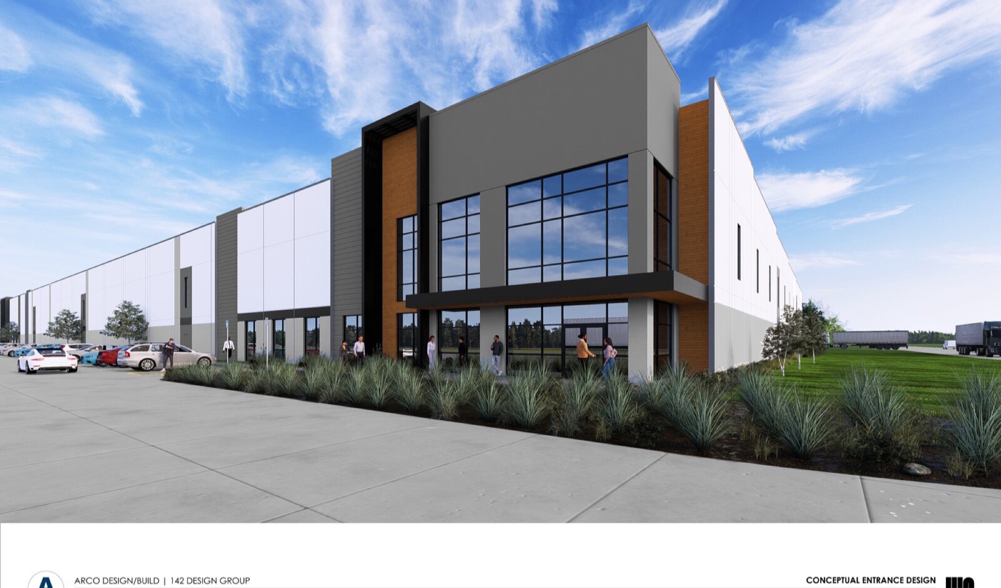 Rivermark Crossing conceptual building rendering